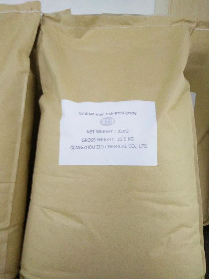Xanthan gum drilling mud